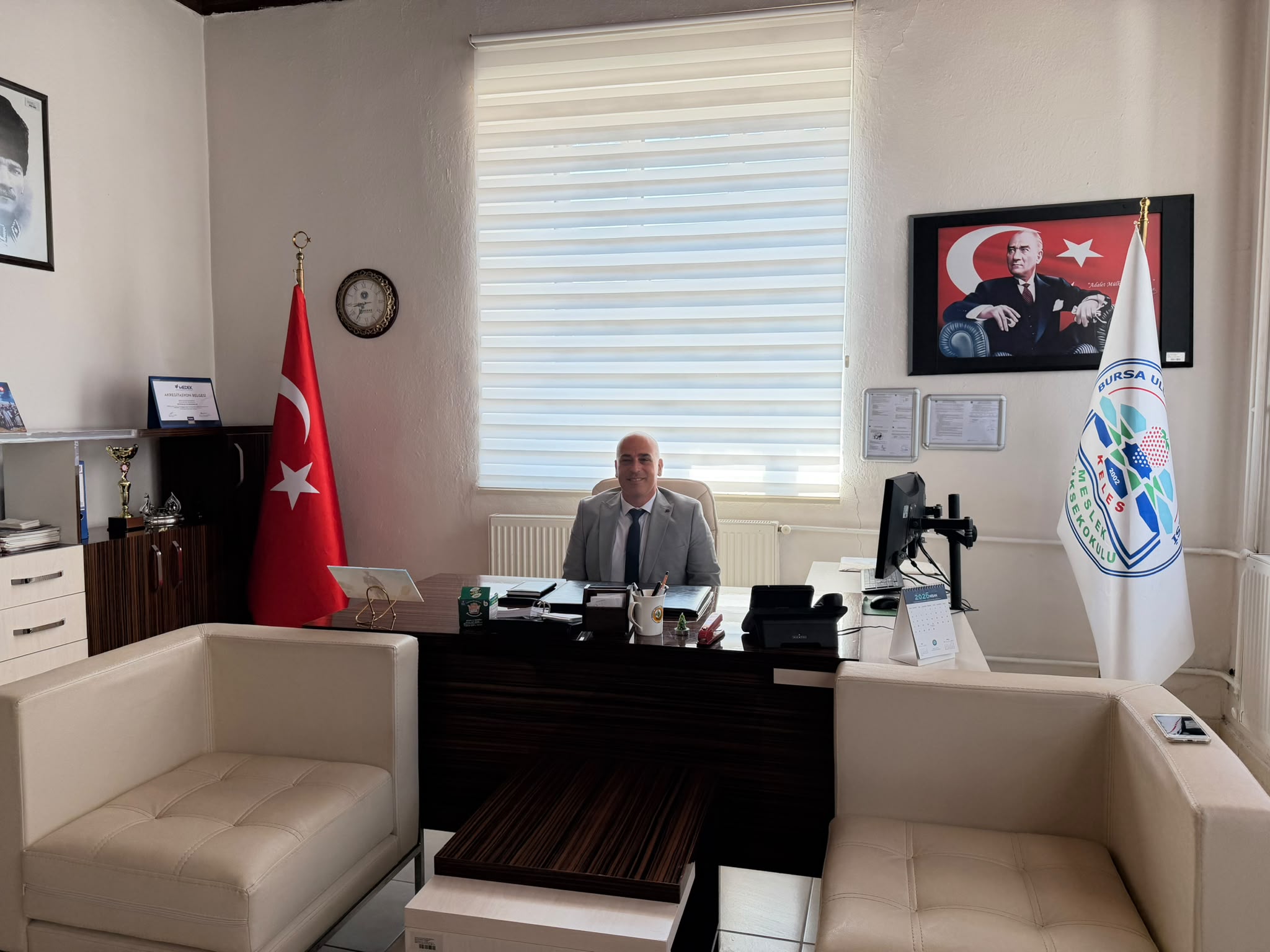 Prof. Dr. Ethem Mutlu Temizel, Keles Meslek Yüksekokulu Müdürlüğüne Atandı
